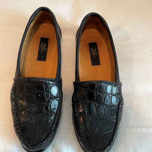 Men\'s Zelli GENUINE CROCODILE Loafer - Size 8